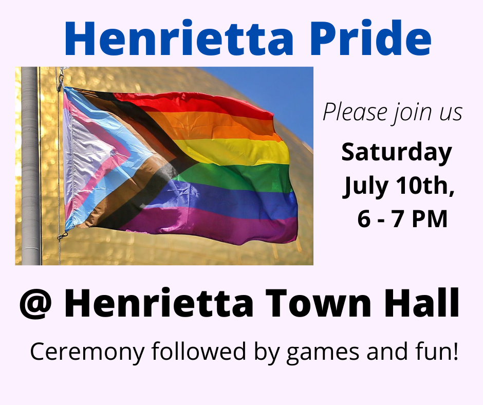 Henrietta Pride Celebration Including A Pride Flag Raising Ceremony Town Of Henrietta New York 8674